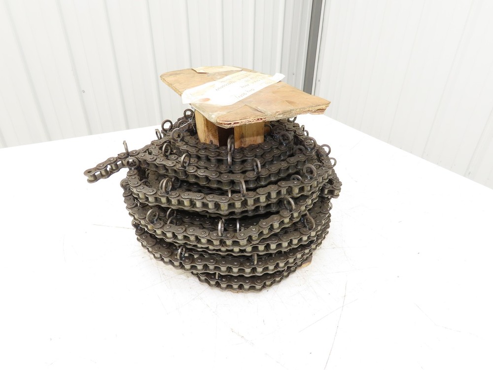 Dematic FMH 20052-000 Cable Chain Loop Ring Attachment #50 Roller Chain 80Ft