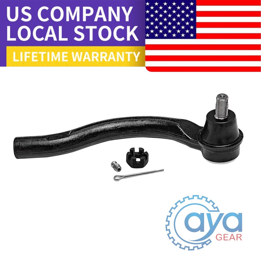 Pair (2) Front Outer Tie Rod Ends for 2006 2007 2008 2009 2010 2011 Honda Civic
