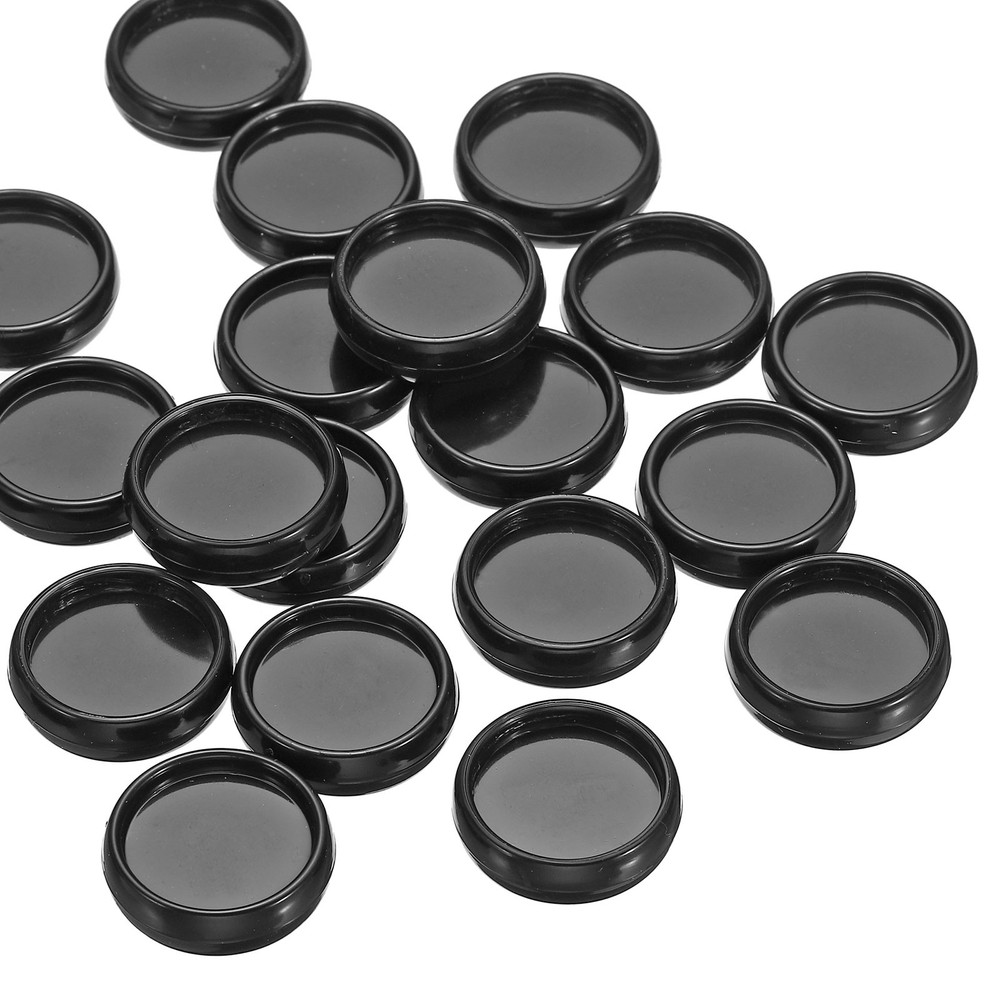 19mm Book Binding Discs 33pcs Discbound Expansion Discs Round, Black