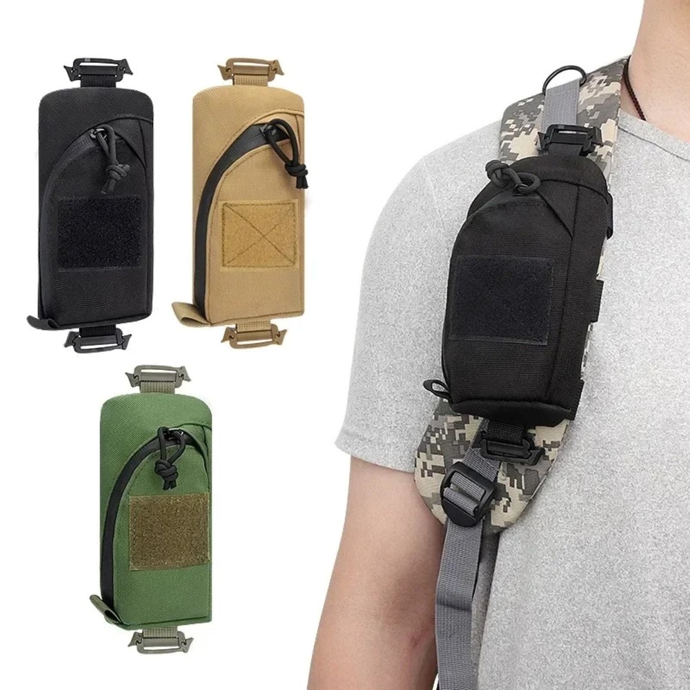 Tactical Backpack Shoulder Strap Bag Molle Pouch Military EDC Tool Phone Holder
