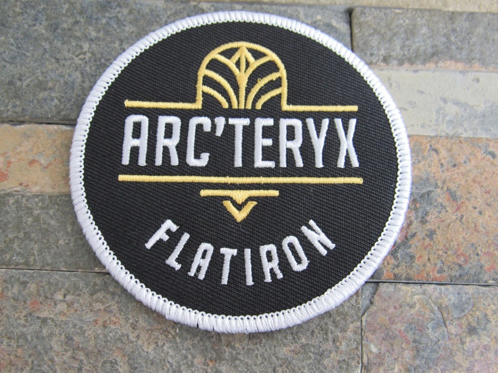 Arc'Teryx Flatiron New York Souvenir Embroidered Patch!
