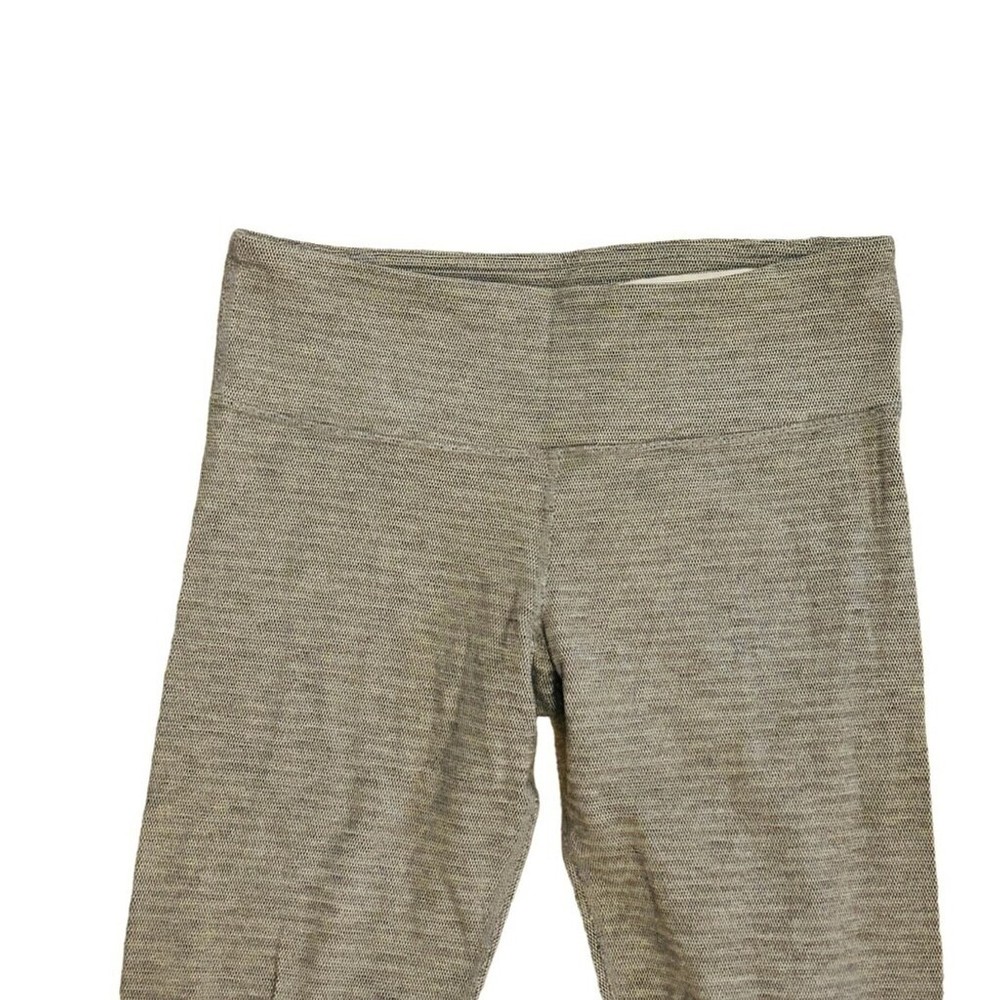 Lululemon Light Grey Sweater Heathered Leggings SZ 6