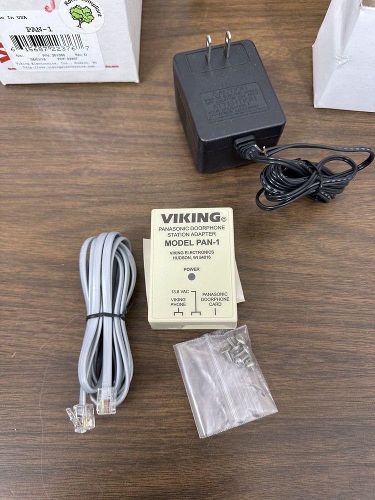 3 Viking electronics PAN-1 Panasonic Doorphone Interface