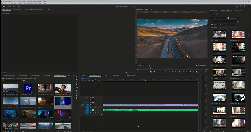 Film Scribble Transitions Premiere Pro