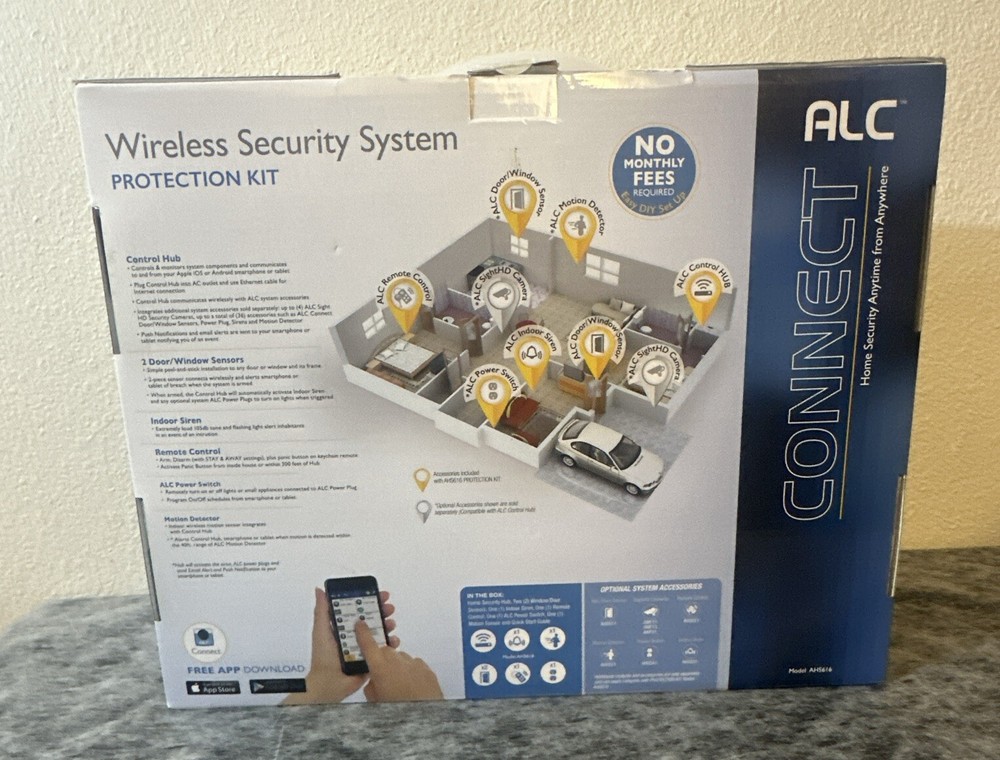 ALC Home Security Simplified Protection Kit AHS616