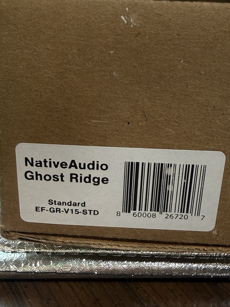 Native Audio Ghost Ridge Pedal Standard EF-GR-V15-STD With Box