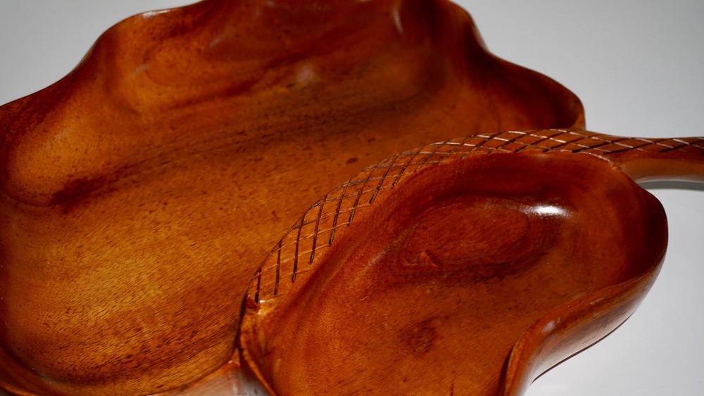 Wood Serving Dish – Blair Studios Monkey Pod Mid-Century Modern Entertaining