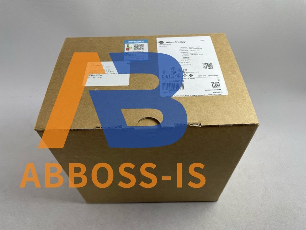 NEW IN BOX ALLEN BRADLEY SERIES B 100-E146KD11 100-250V 50/60HZ CONTACTOR