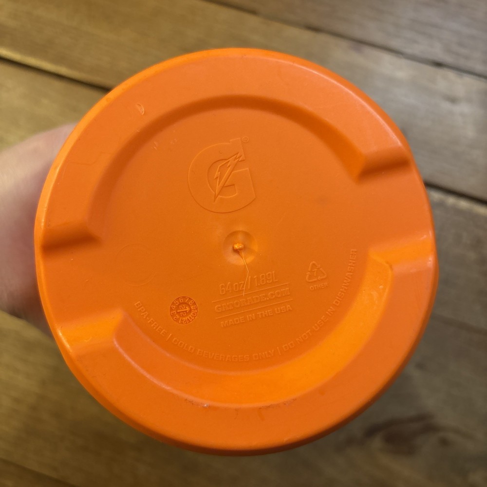 Gatorade Orange 64oz (1/2 Gallon) Cold Beverage Performance Jug Cooler