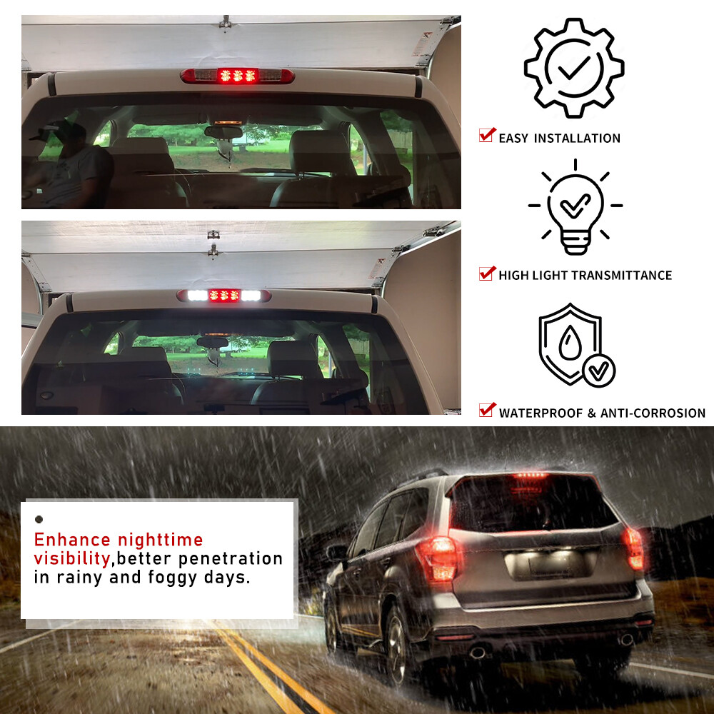 LED Third 3rd Brake Light for Chevy Silverado GMC Sierra 1500 2500 2007-2014