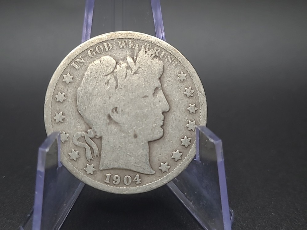 1904 barber half dollar