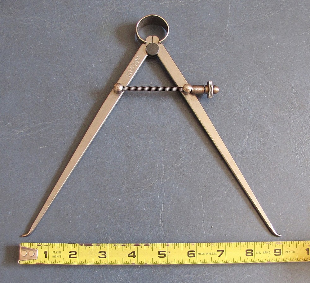 Moore & Wright 9" inside spring calipers