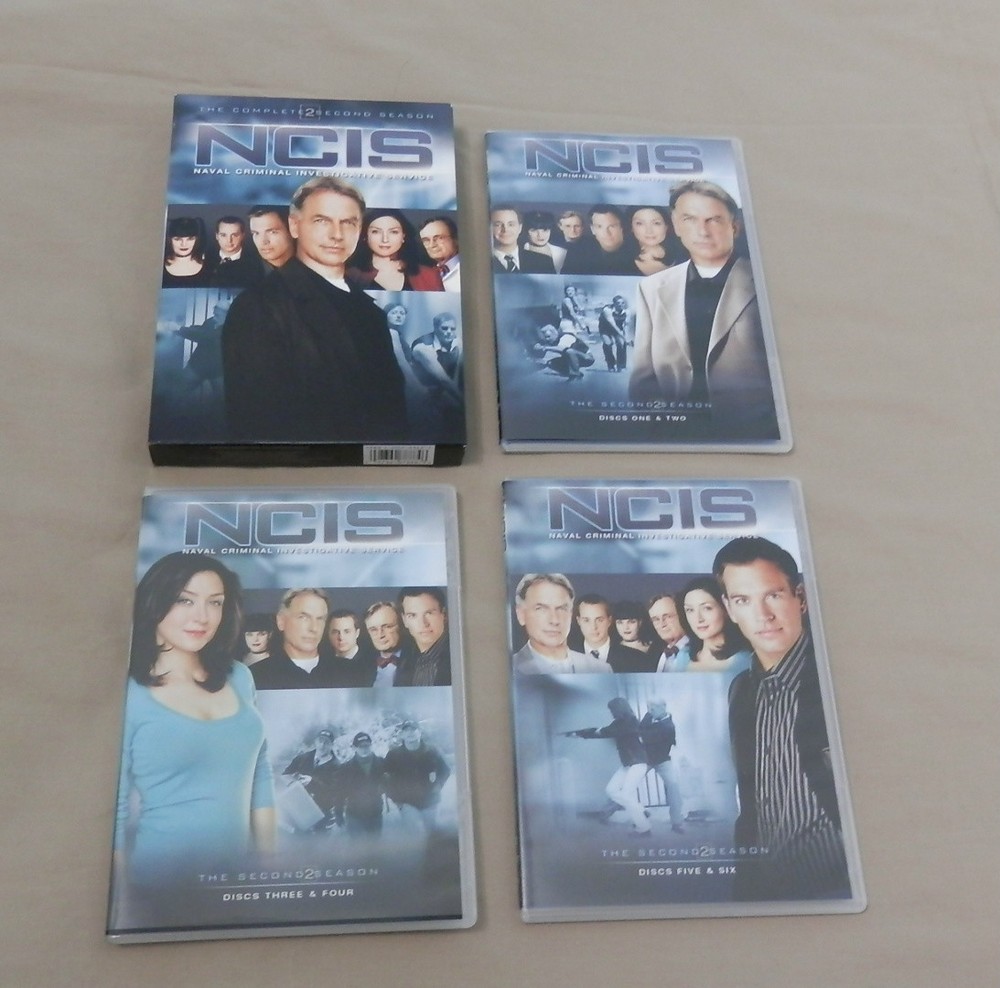 CASES ONLY -- NCIS Season 2 -- Empty DVD Case -- NO DISCS storage replacement