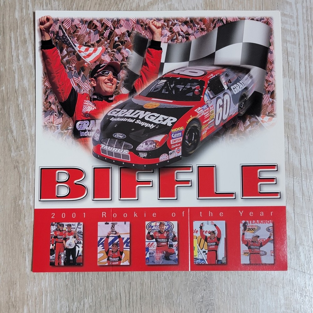 2002 Greg Biffle Race schedule GRAINGER Roush Racing