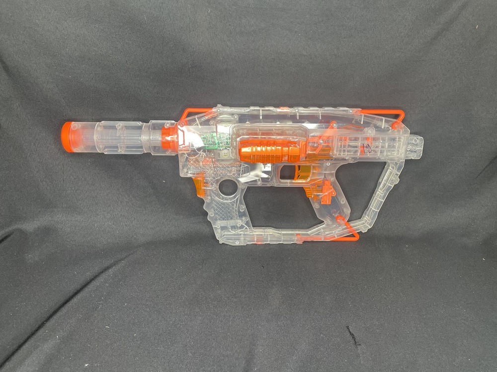 NERF E0733 Modulus Nerf Motorized Light-Up Toy Blaster Tested Working Spec Ops