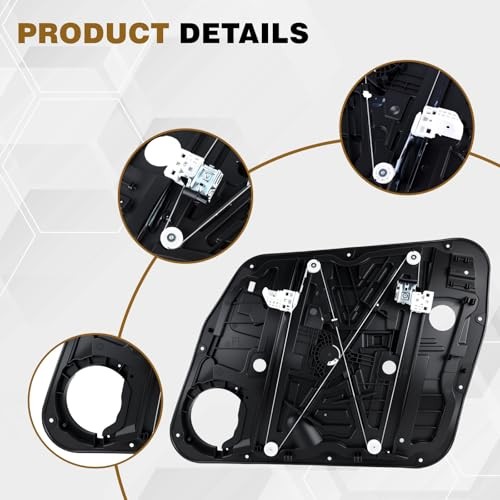 82471-D9010 Front Driver Side Power Window Regulator with Panel Without Left