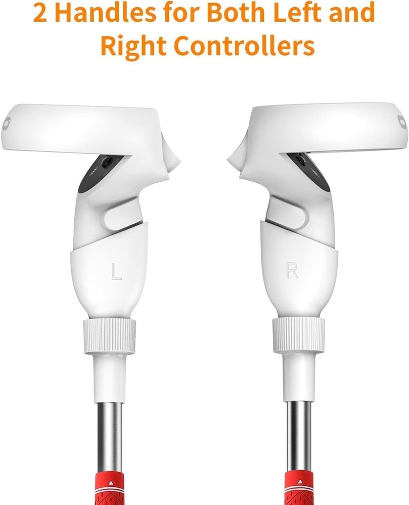 Golf Club Handle for Oculus and VR Accessories 2 Compatible Left & Right Control