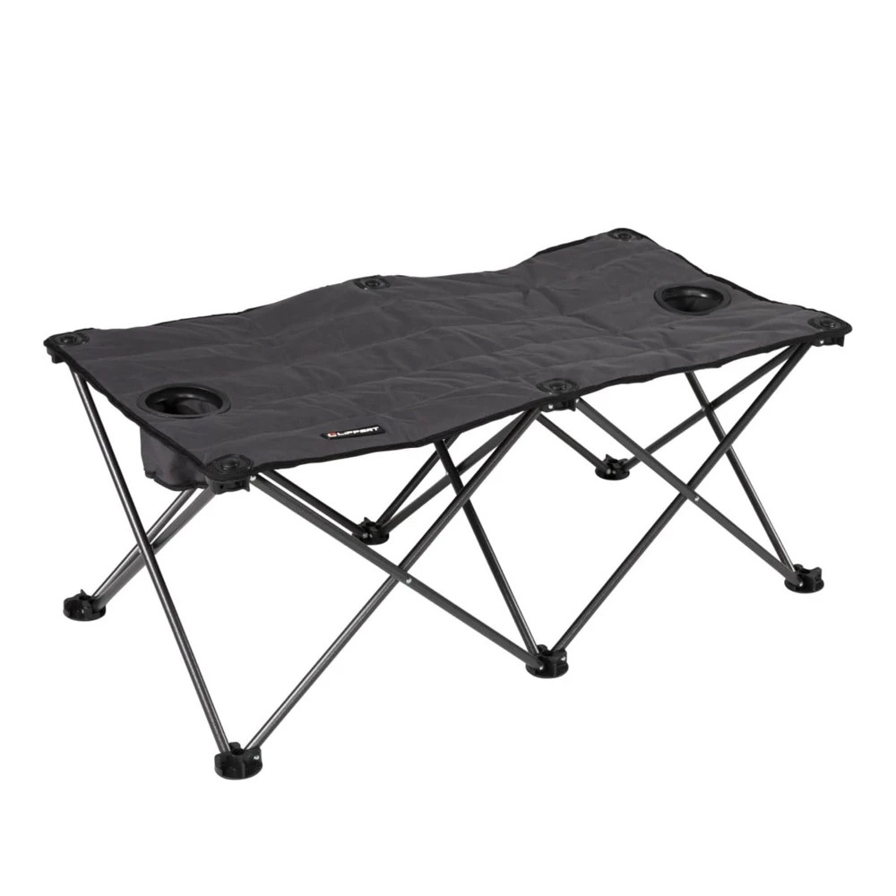 Lippert 2021123295  Campfire Ottoman, Dark Grey