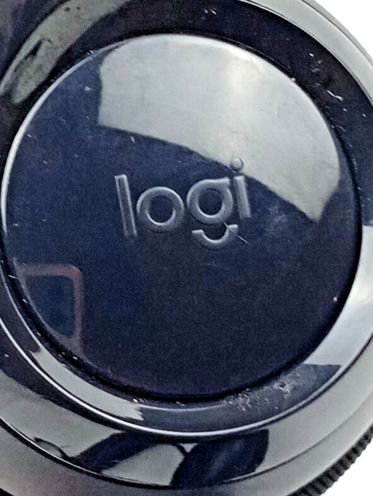 Logitech USB Wired Headset w/ Mic Inline Volume Control Black PC Laptop Tested