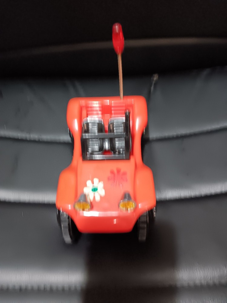 Red Tumbling Dune Buggy