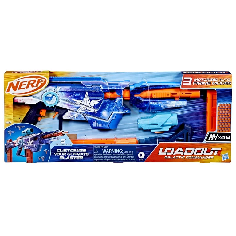 Nerf Loadout Galactic Commander Motorized Foam Dart Blaster