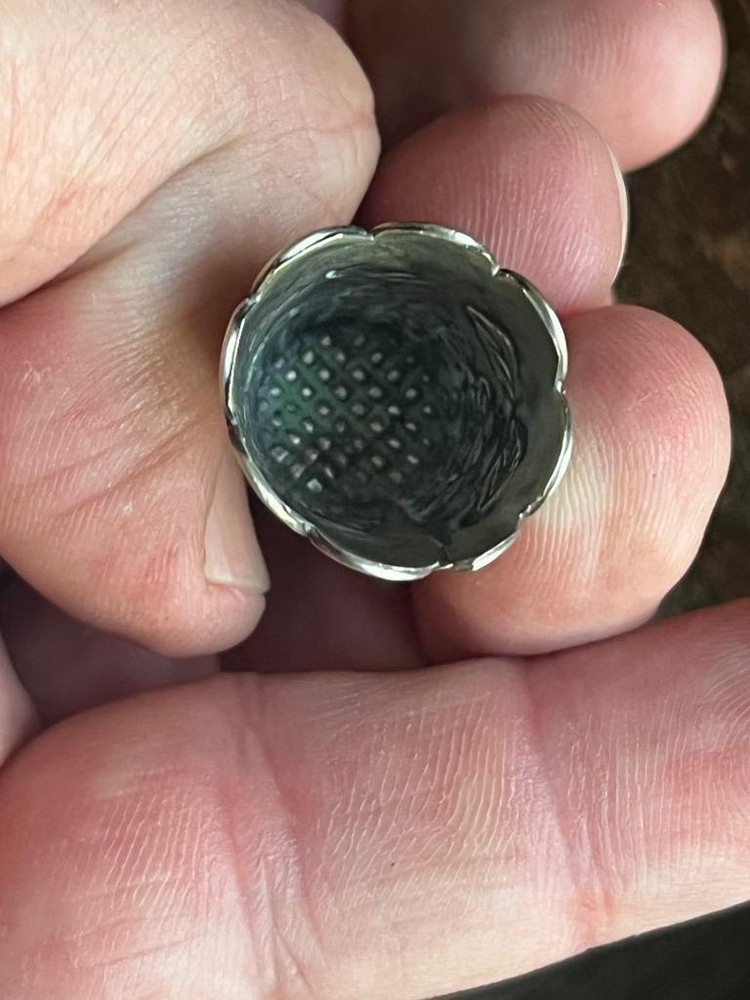 Awesome Sterling Silver Sewing Thimble (H2023H)