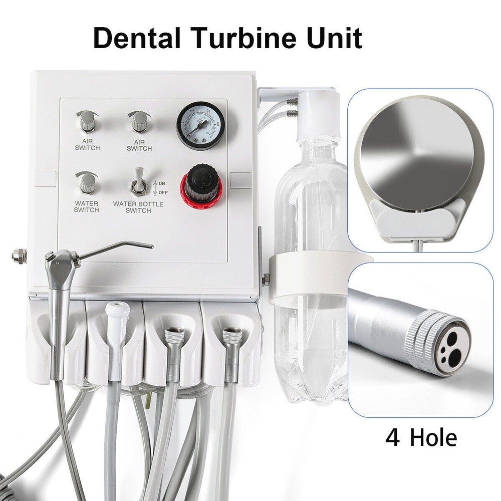 Dental Turbine Unit Weak Suction Compressor/Handpiece Kit /22L ClassB Sterilizer