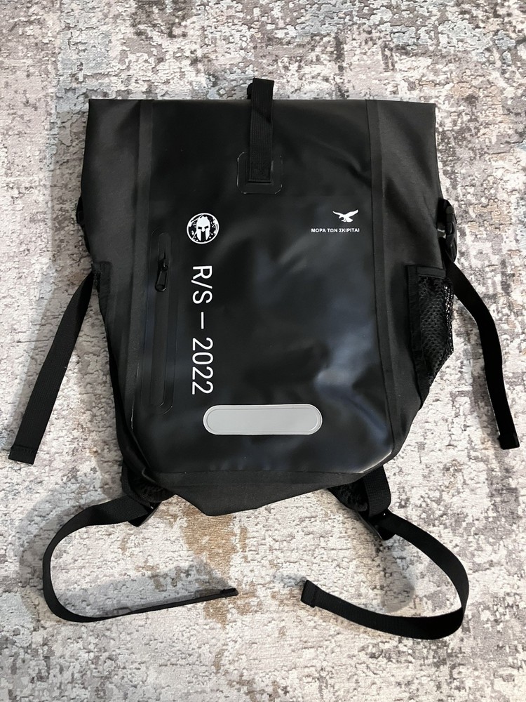 NEW black Spartan Race BACKPACK Obstacle Course Racing Spring Super Beast