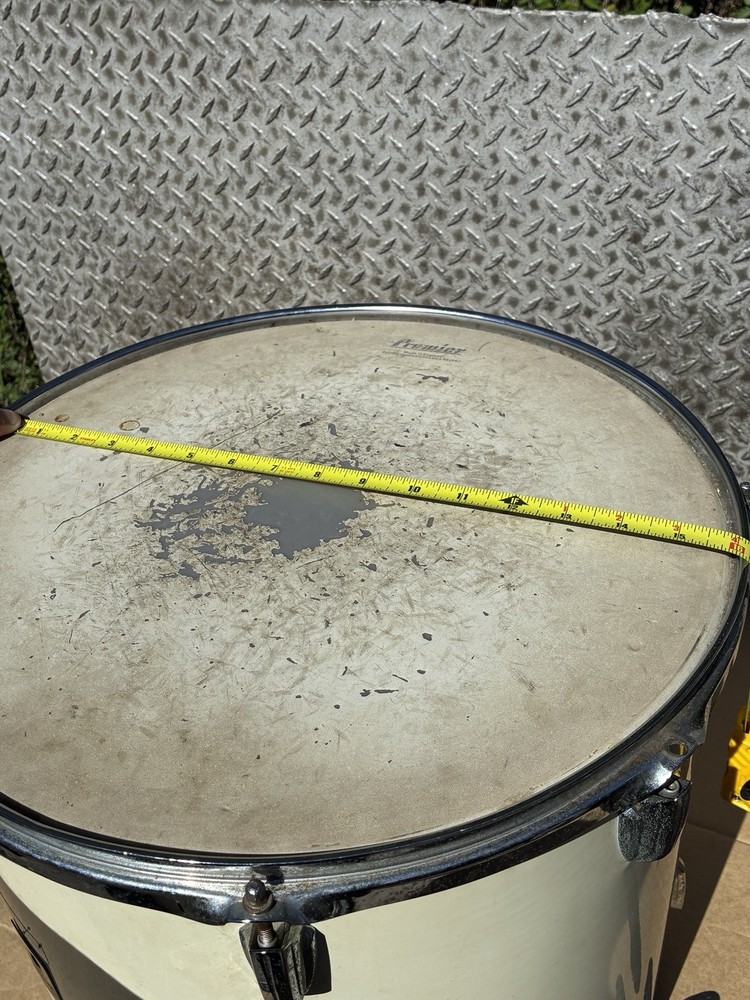 Vintage Premier 16" Floor Tom Drum White