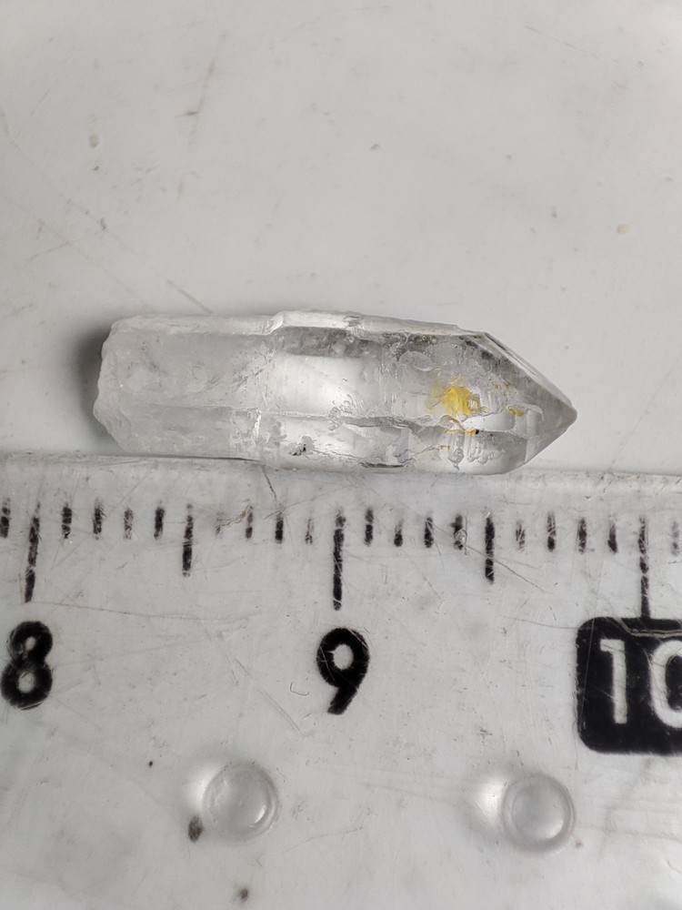 Petroleum Scepter Quartz Crystal Having Good Luster& Beautiful Growth.