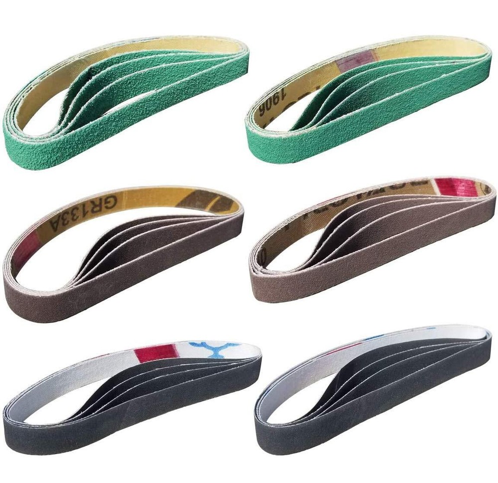 24Pcs 1/2"x12" Replacement Belt Kit for Work Sharp Original Knife&Tool Sharpener