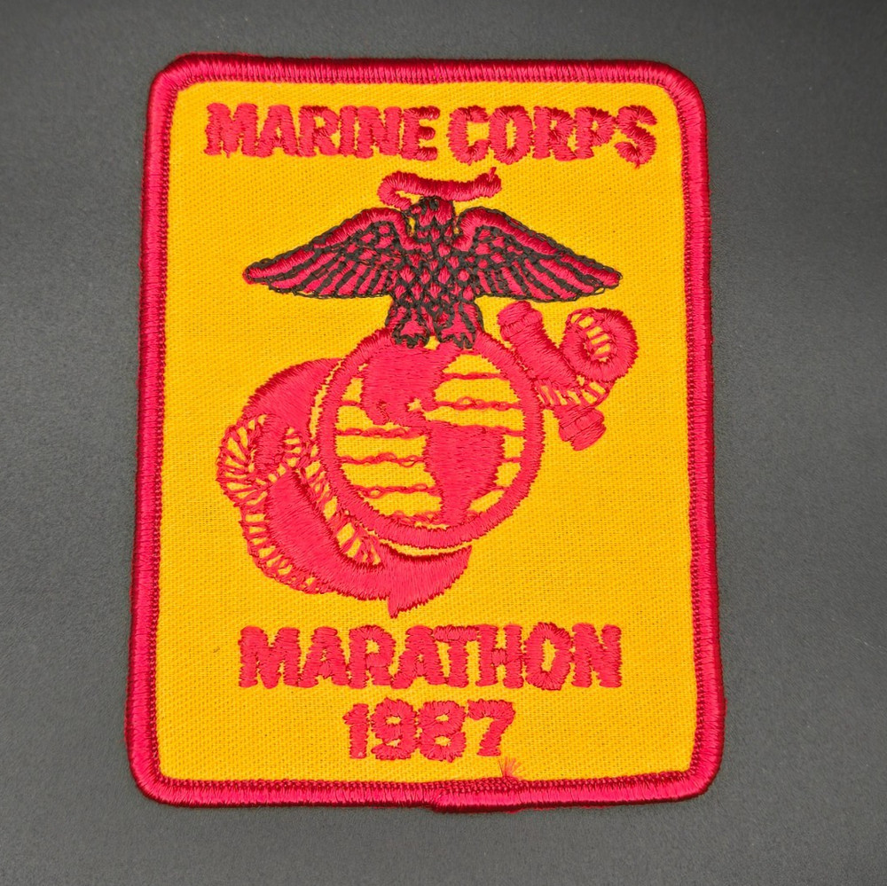 Marine Corps Marathon Patch 1987