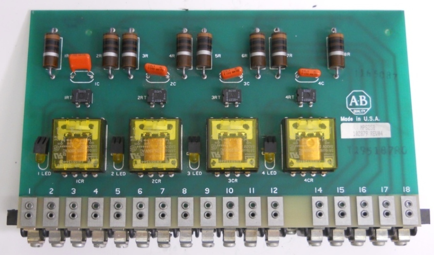 ALLEN BRADLEY FUNCTION RELAY BOARD #102879