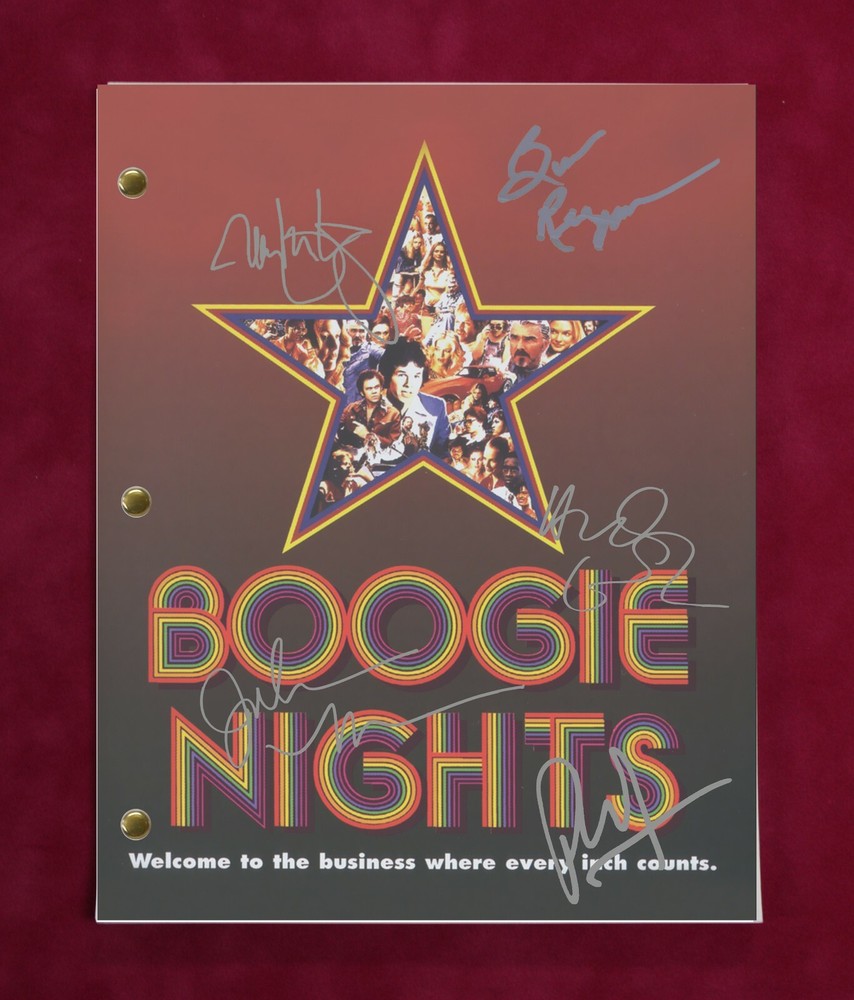 Boogie Night with reproduction signatures