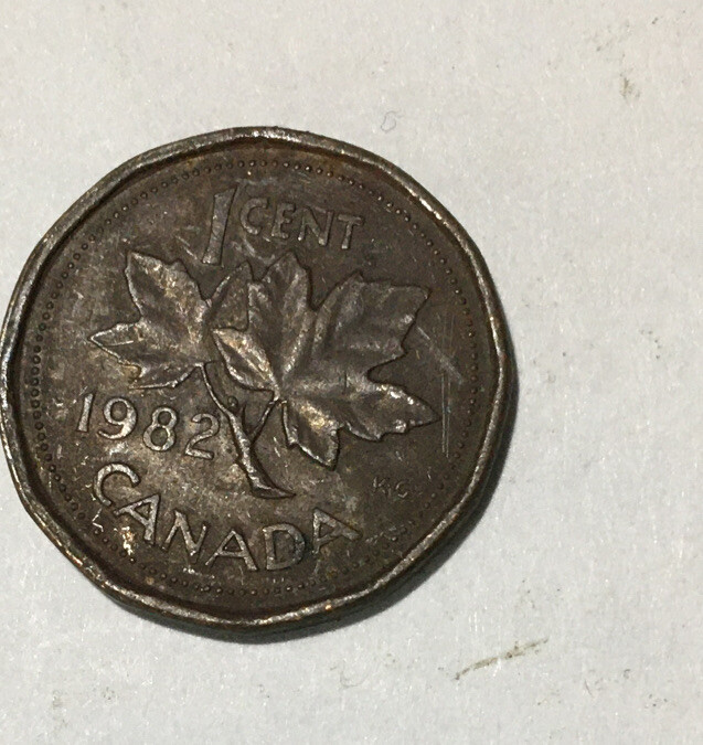 1982 Canadian Cent Penny