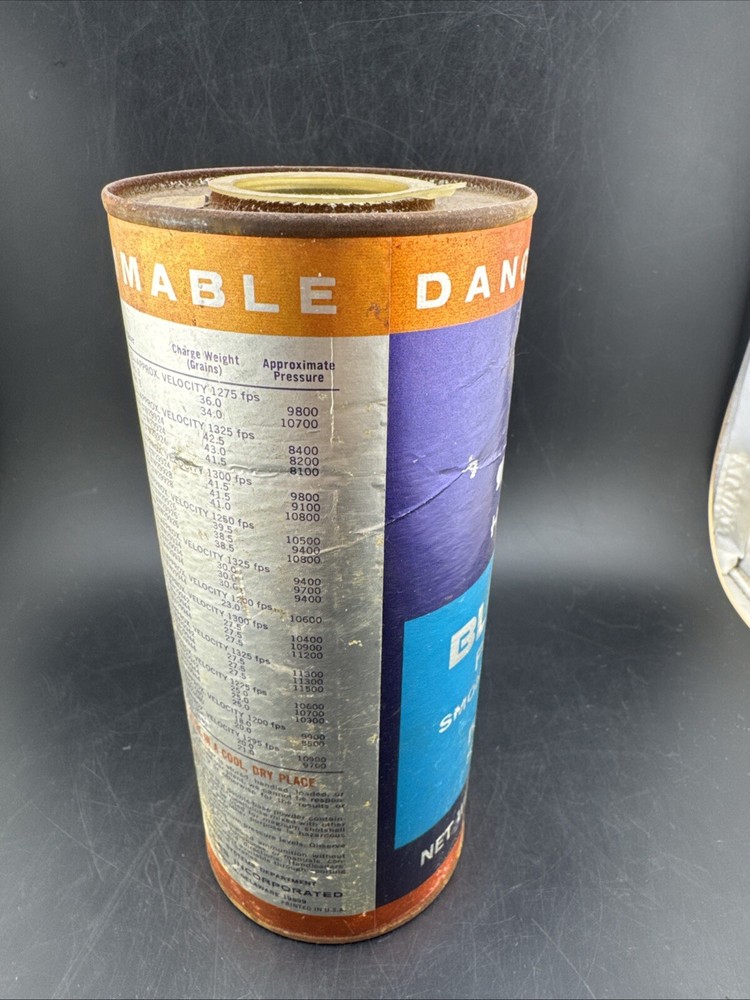 Vintage Container Hercules Bluedot Premium Ammo Box 📦
