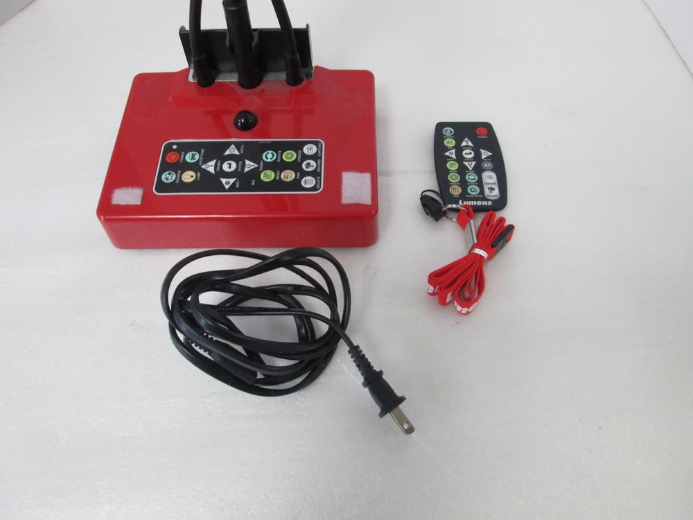 LUMENS DC265 USB VGA HDMI Document Camera with Cables and Remote