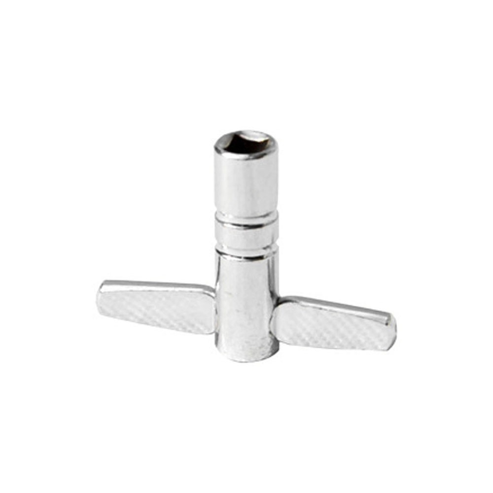 Adjustable Silvery Drum Skin Key Tuner Solid Square Socket Durable Tool