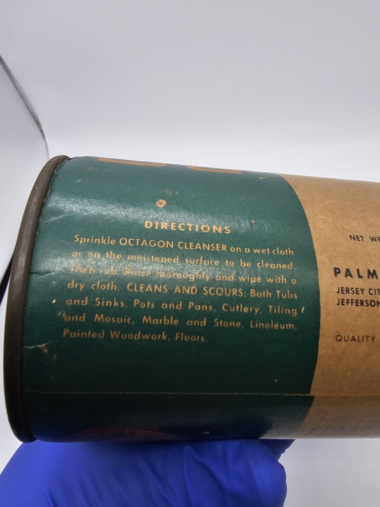 Vintage Octagon Cleanser Can *Unopened*