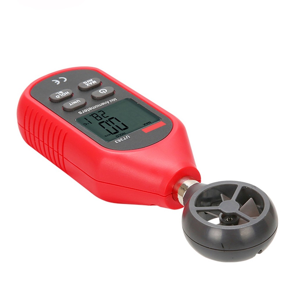 Precision Measure Wind Speeds Handheld Digital LCD Anemometer Backlight Display