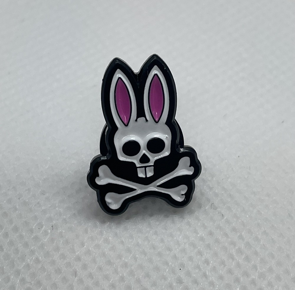 Psycho Bunny Logo Pin Enamel (Rare)
