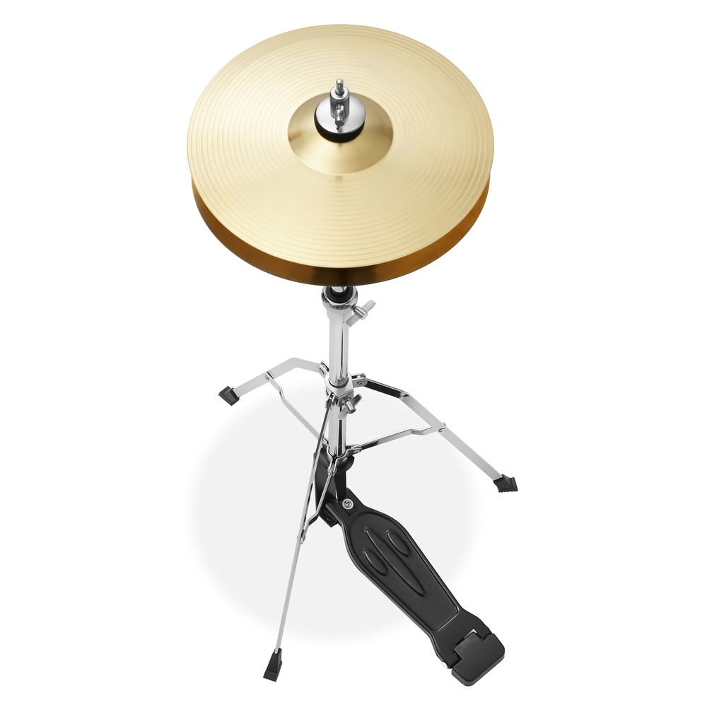 5-Piece Junior Drum Set, Beginner Percussion Kit with Stool and Stands