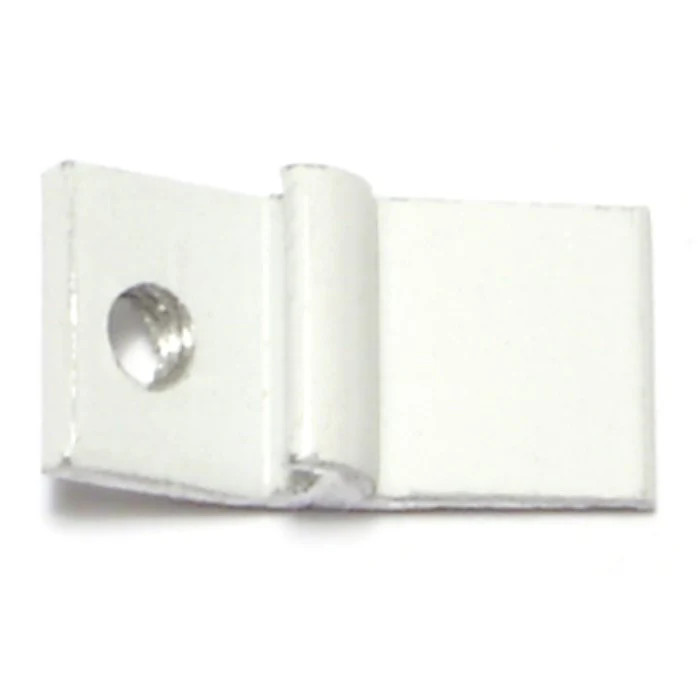 1/2" Standard White Aluminum Clips (24 pcs.)
