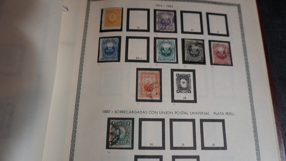 Peru collection in album