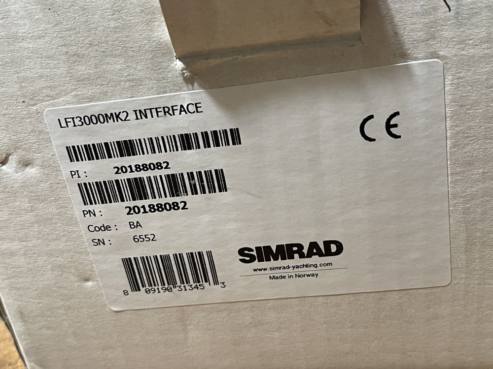 Simrad LFI3000 MK2 Interface 20188082