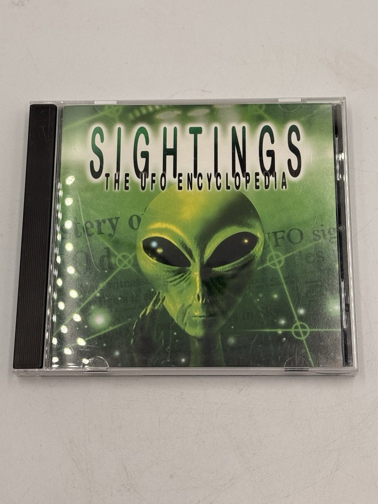 Sightings The UFO Encyclopedia (PC, CD-ROM, 1998, Paramount)