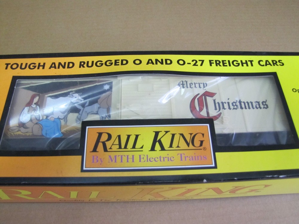 Rail King 30-74183--2004 Holiday Box Car