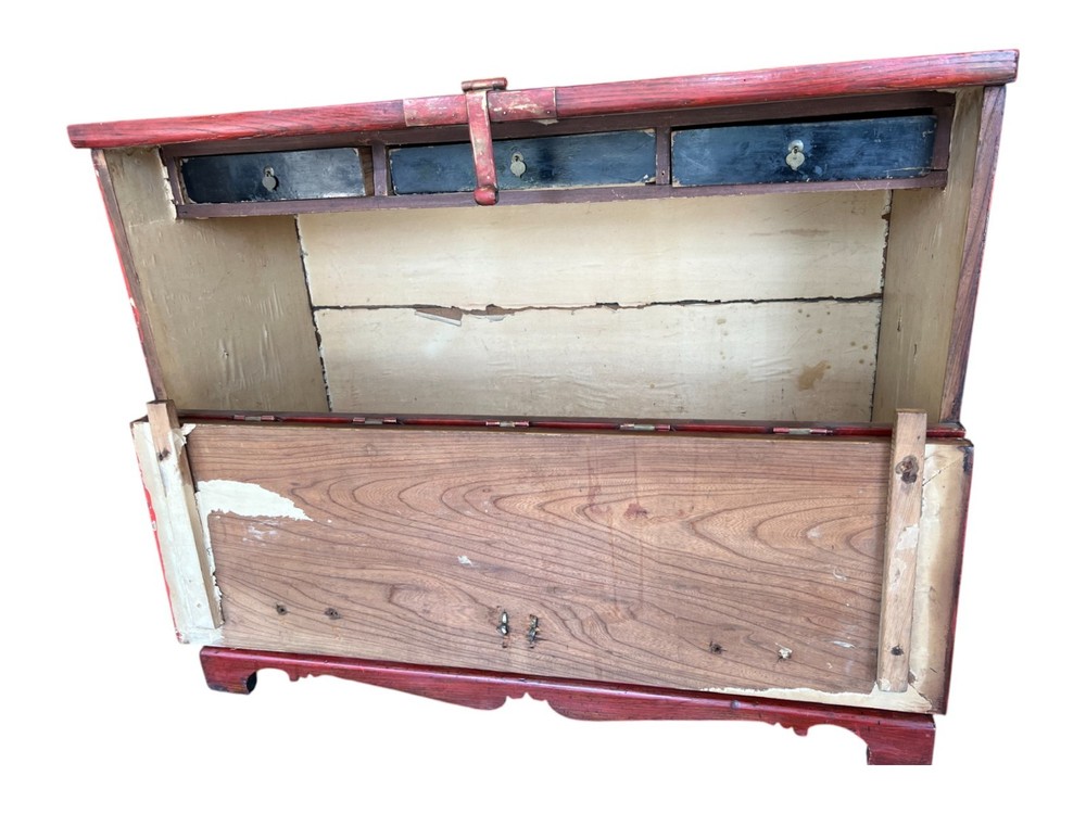 Korean Bandaji Antique Korean Trunk