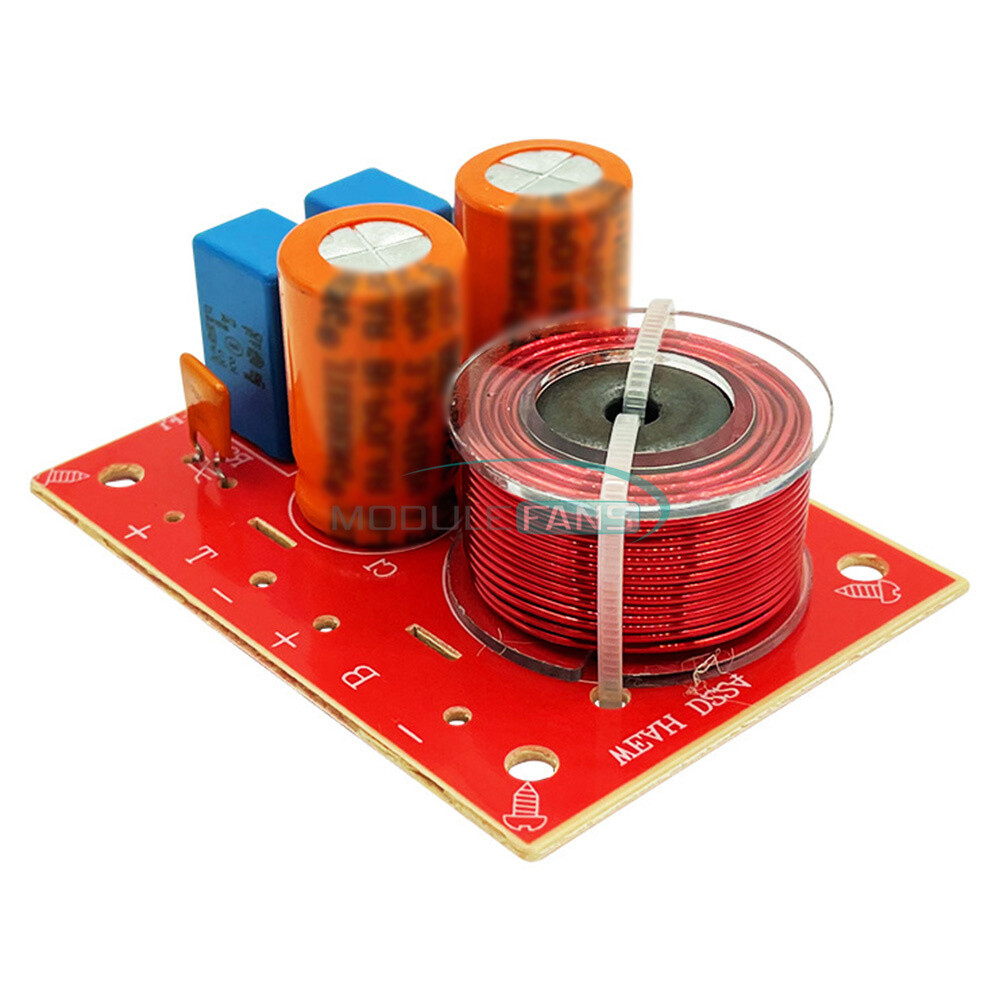 80W Hi-Fi Audio Speaker Crossover High & Low Two-way Filter Frequency Divider