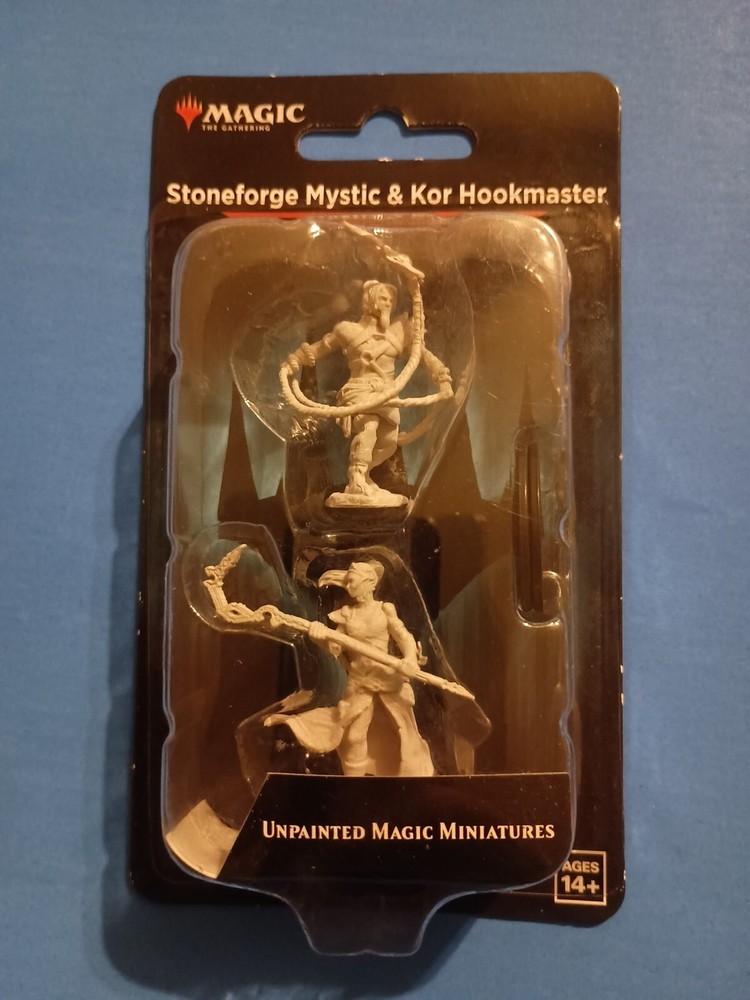 Magic: Stoneforge Mystic & Kor Hookmaster, Unpainted Magic Miniatures, Brand New